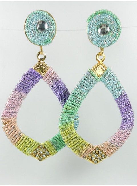 Silk Thread Earrings